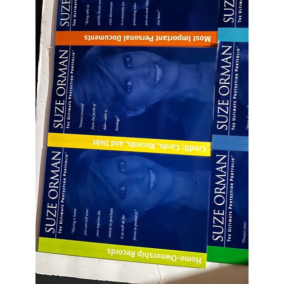 Suze Orman The Ultimate Protection Portfolio & Hard Storage Case Estate & Tax - Picture 4 of 14